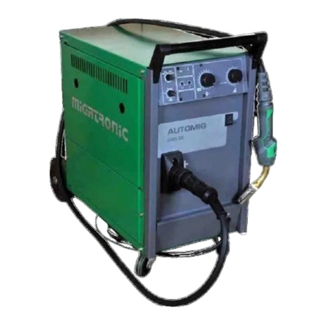 Migatronic AUTOMIG 200 XE operating manual