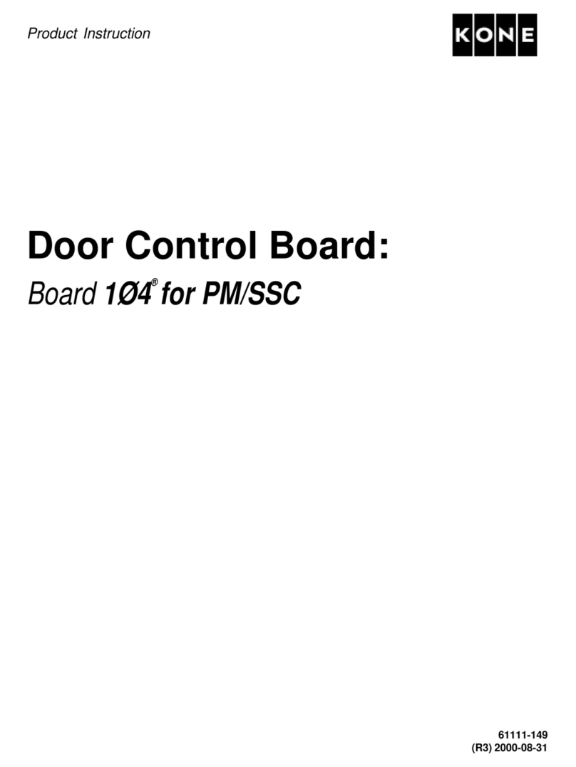 Kone Board 1O4 Product Instruction