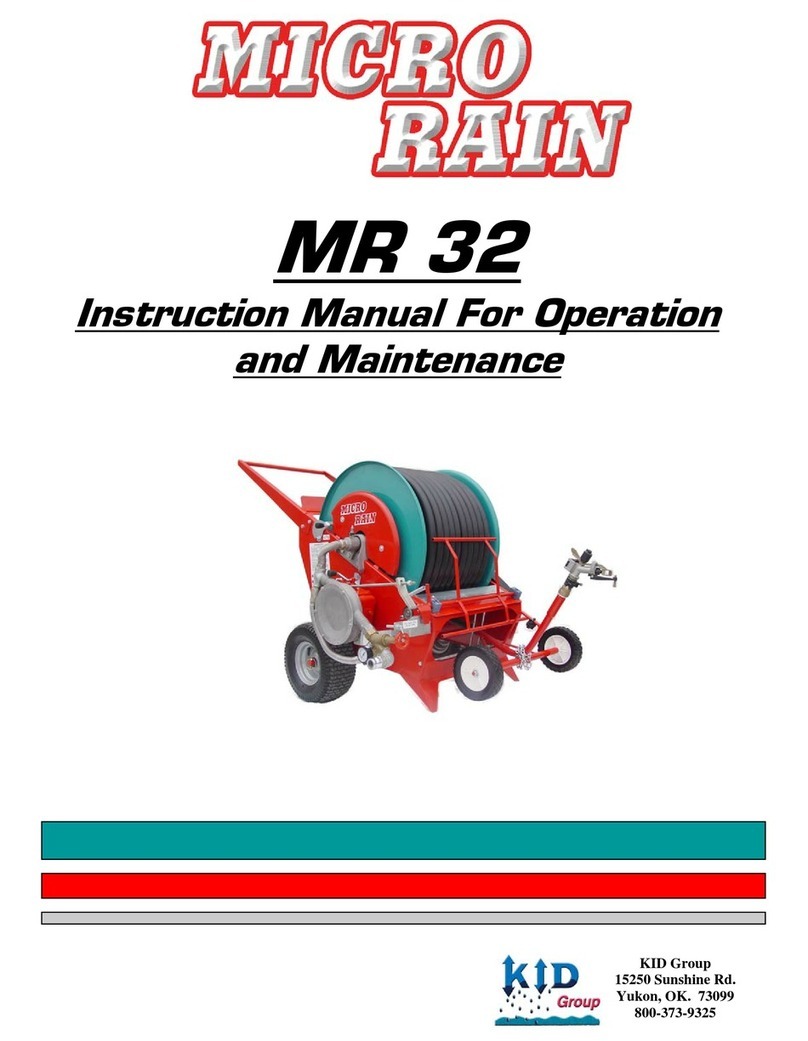 Micro Rain MR 32 Instruction Manual
