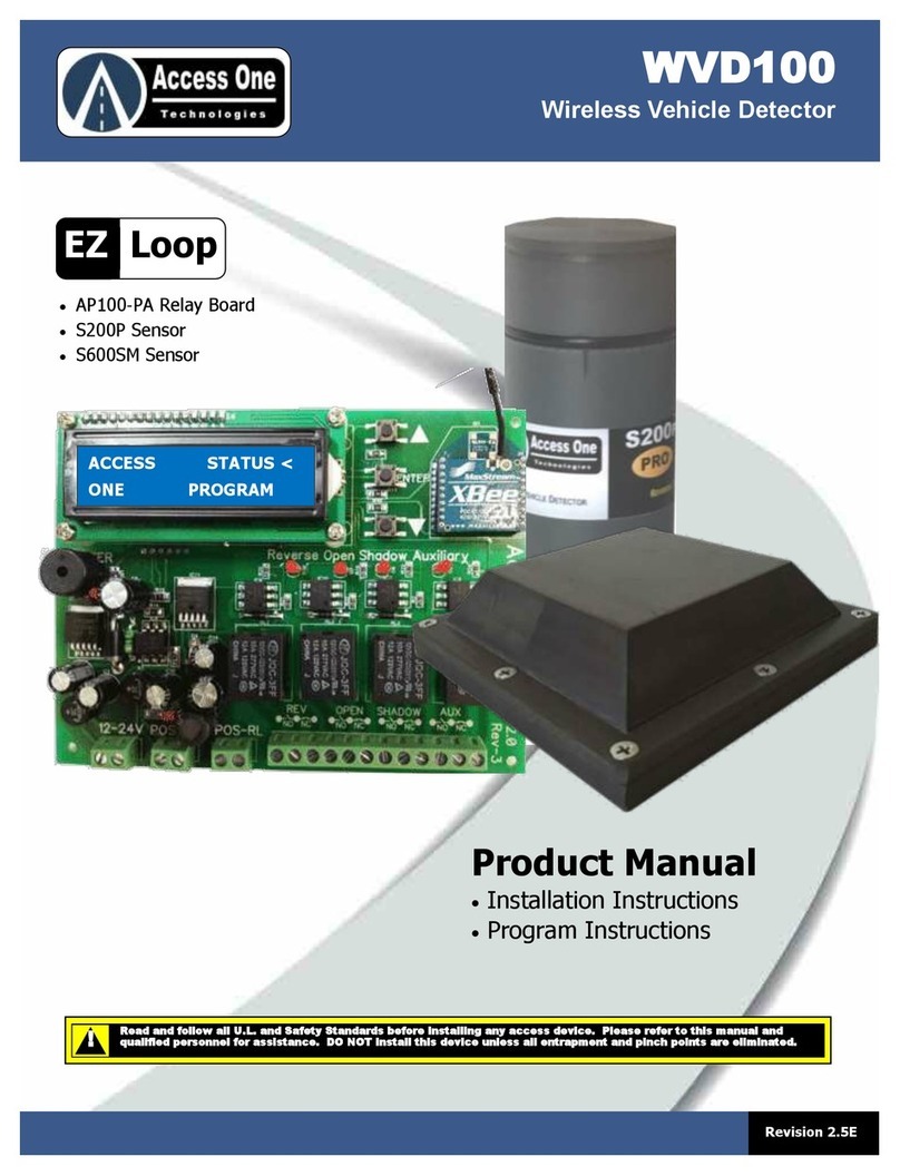 Access One WVD100 product manual Access One WVD100 product manual