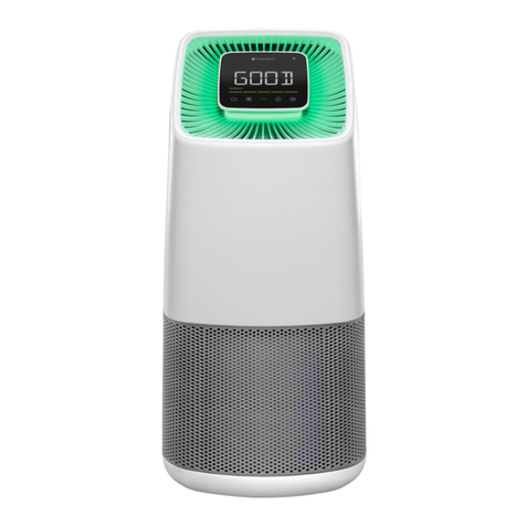 GreenTech pureAIr Active HEPA Plus User manual