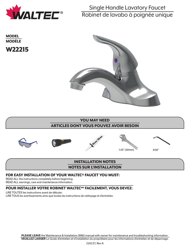 Waltec W22215 User manual