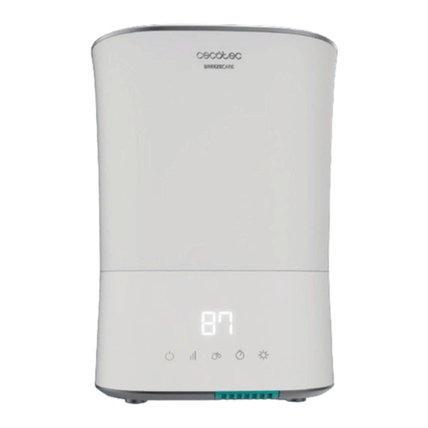 cecotec BREEZECARE 3500 WARM manual