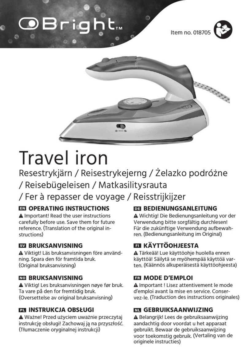 BRIGHT 018705 operating instructions