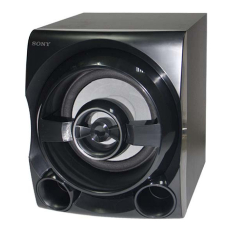 Sony SS-M20 User manual