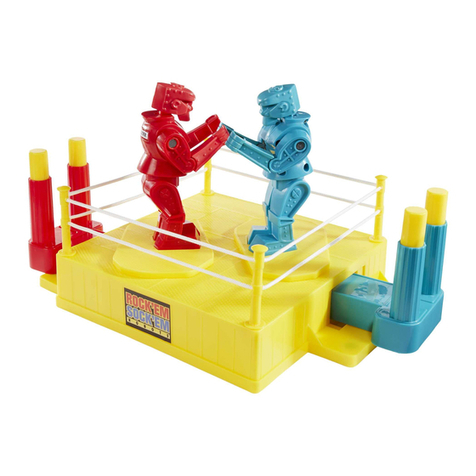 Mattel ROCK'EM SOCK'EM ROBOTS quick start guide