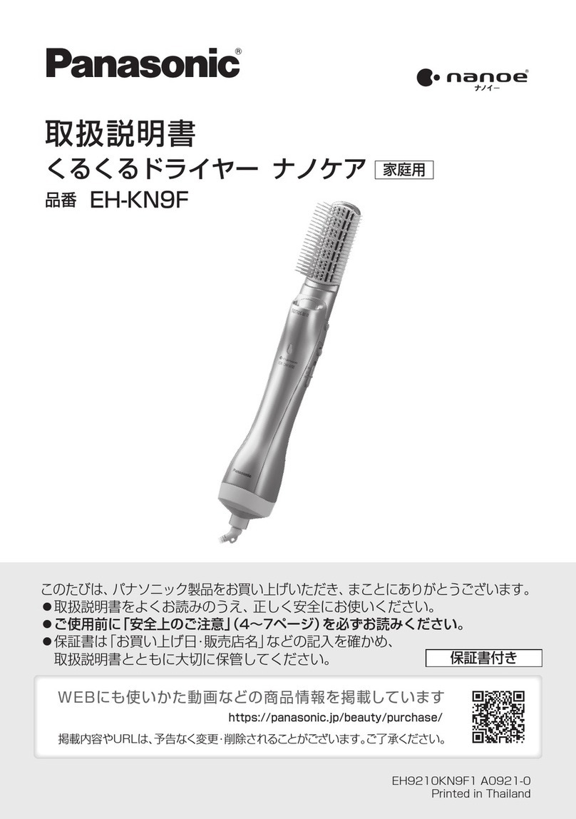 Panasonic nanoe EH-KN9F User manual