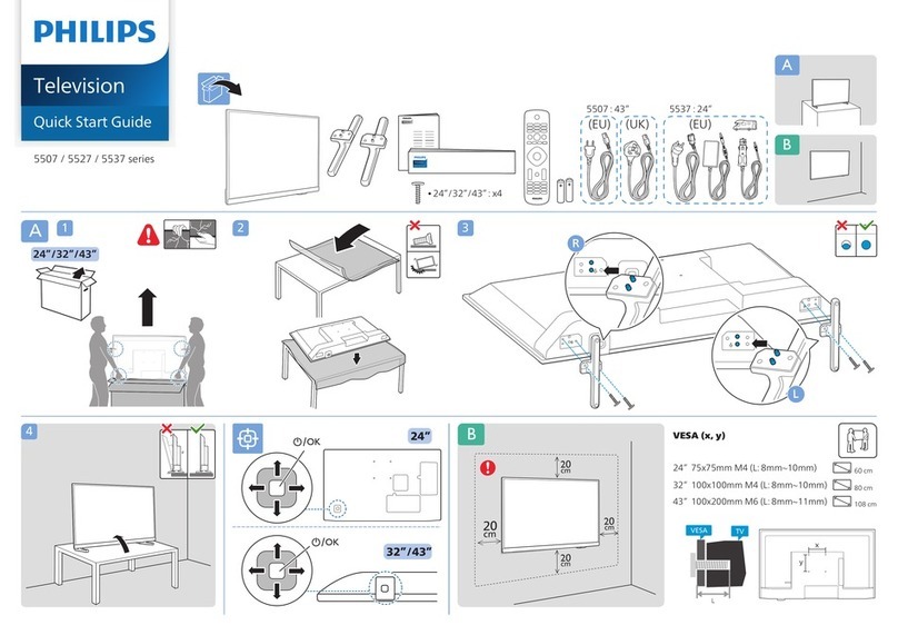 Philips 5507 Series User manual