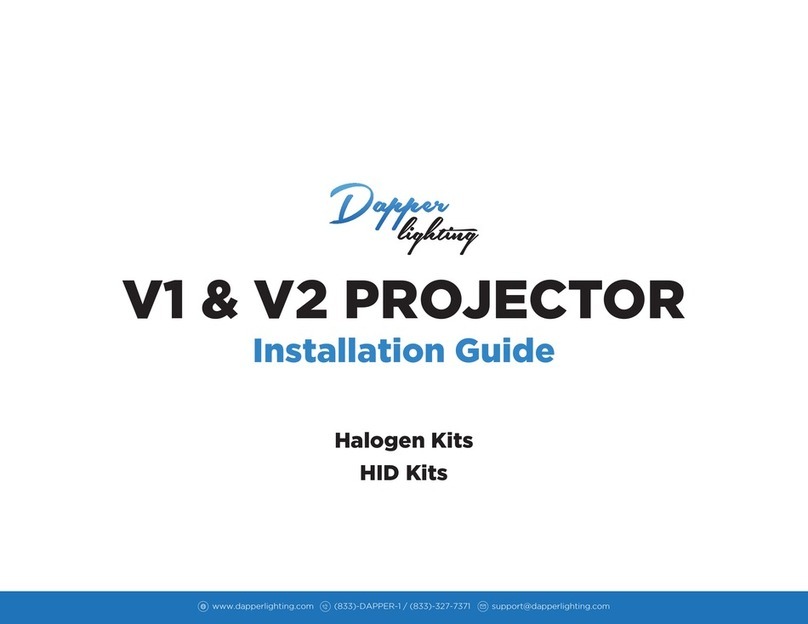 Dapper Lighting V1 installation guide