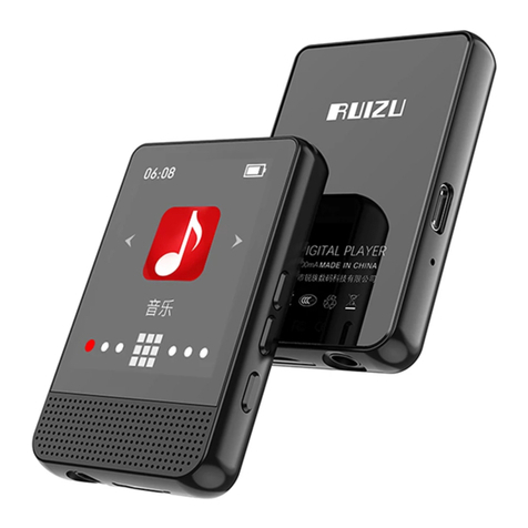 Ruizu M16 user manual