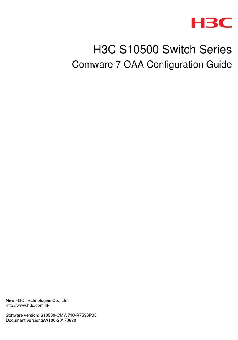 H3C S10500 Series User manual H3C S10500 Series User manual