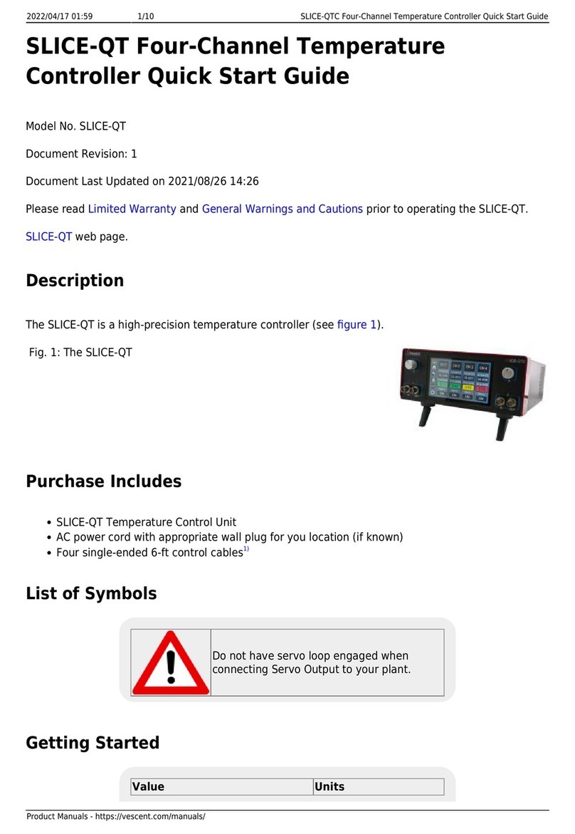 Vescent SLICE-QTC quick start guide Vescent SLICE-QTC quick start guide