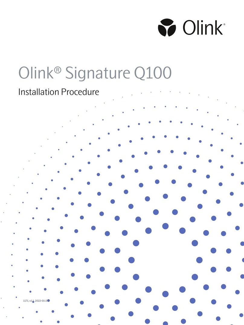 Olink Signature Q100 INSTALLATION PROCEDURE