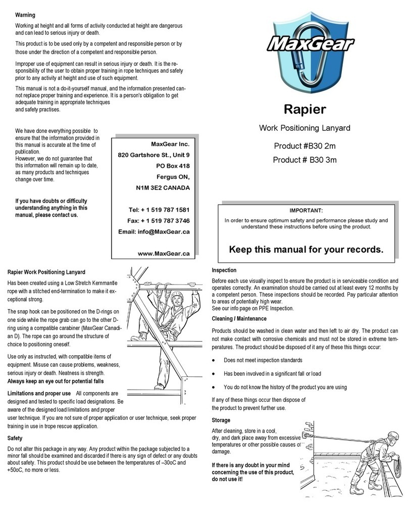 Maxgear B30 Series manual