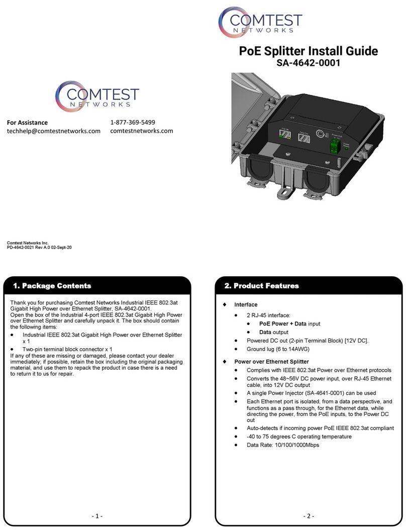 COMPTEST SA-4642-0001 install guide