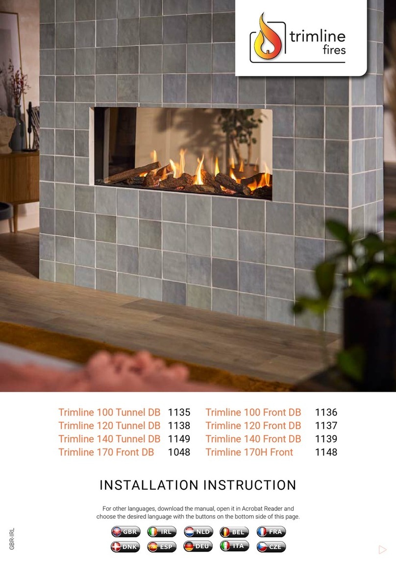 Trimline Fires 100 Tunnel DB User manual
