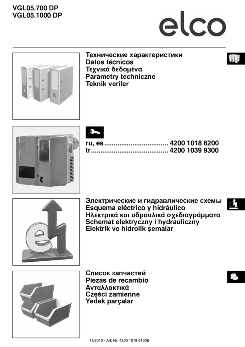 elco VGL05.700 DP User manual