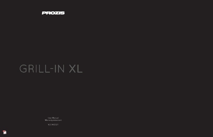 PROZIS GRILL-IN XL user manual