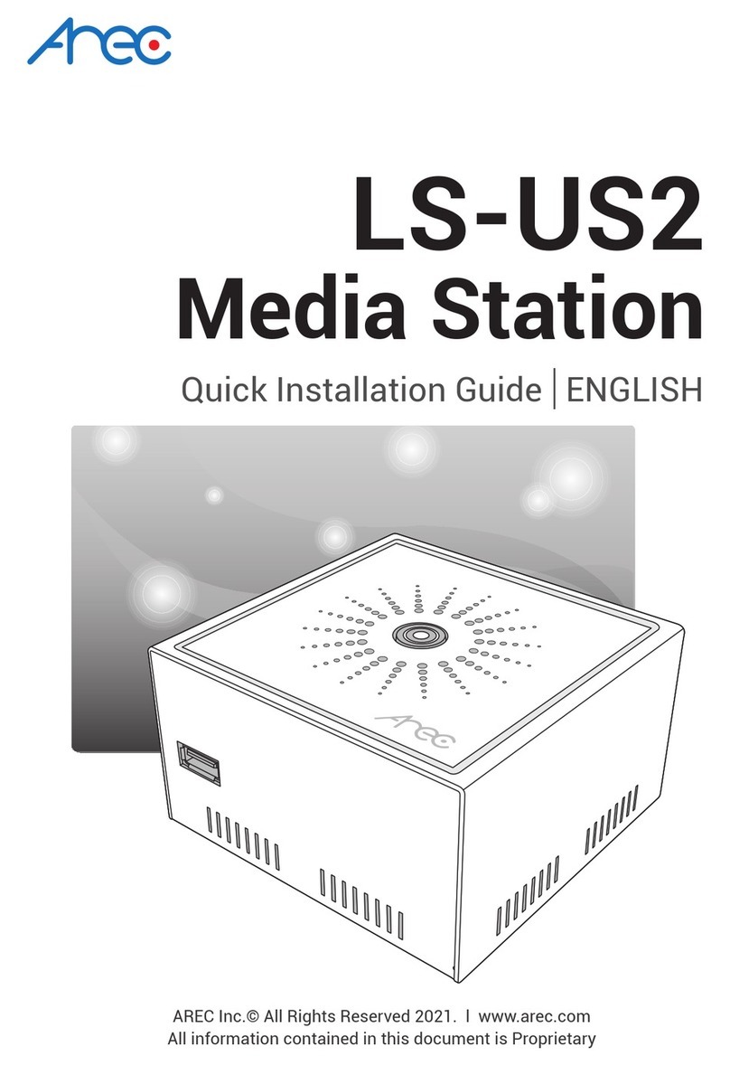 Arec LS-US2 Quick installation guide