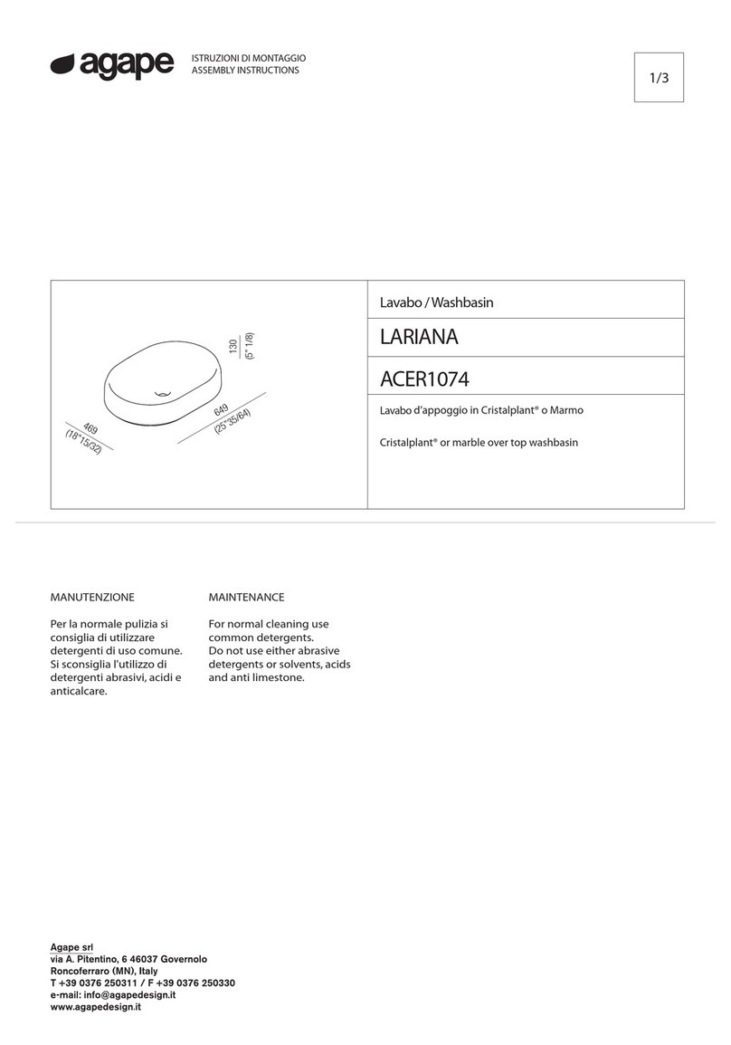 agape LARIANA ACER1074 Assembly instructions