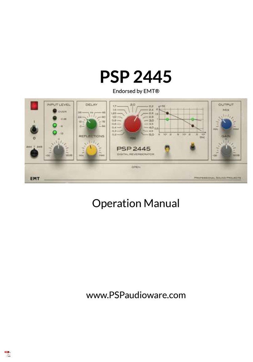 EMT PSP 244 Operation manual