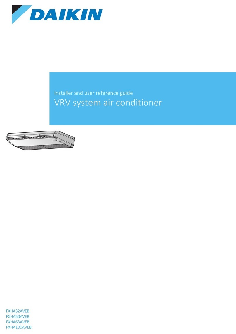 Daikin FXHA32AVEB User guide