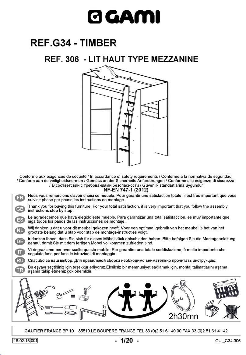Gami G34 Assembly instructions