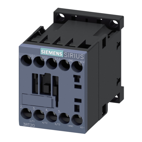 Siemens 3RT2.1.-1 User manual