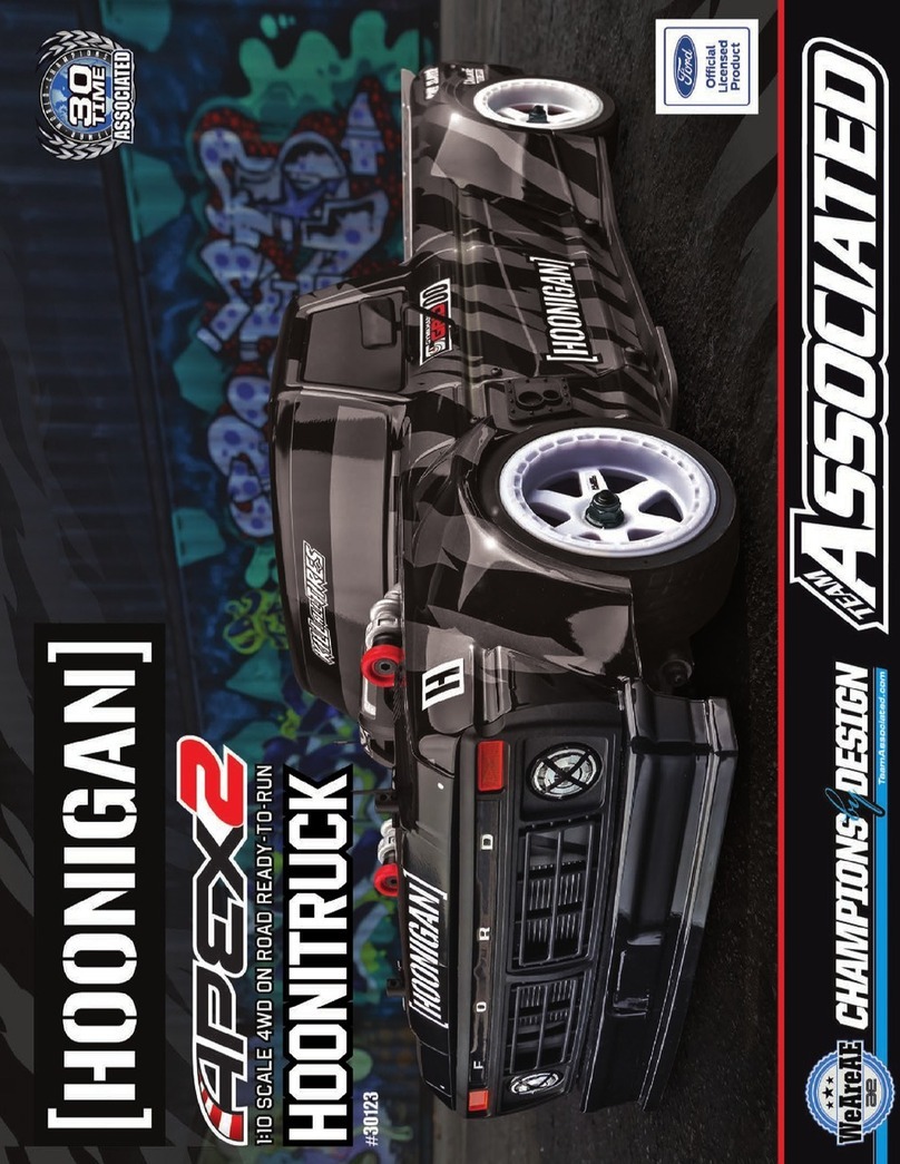 Associated Electrics HOONIGAN APEX2 HOONITRUCK User manual