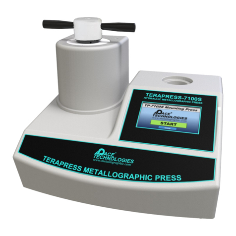 Pace Technologies TERAPRESS TP-7100S instruction manual