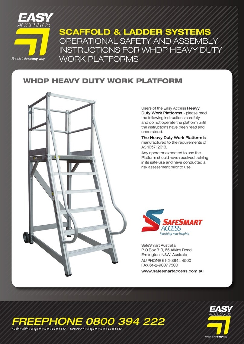 Easy Access WHDP OPERATIONAL SAFETY AND ASSEMBLY INSTRUCTIONS