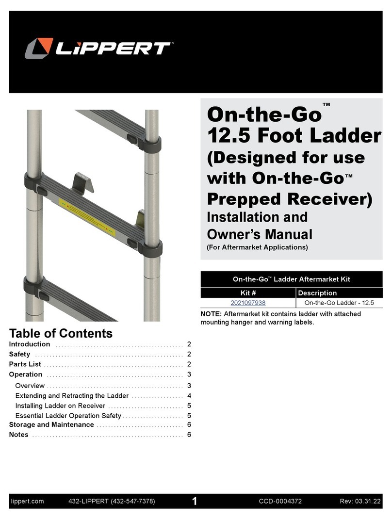 Lippert On-the-Go 2021097938 Installation and owner's manual Lippert On-the-Go 2021097938 Installation and owner's manual