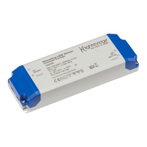 ML Accessories 12DC50D Installation & maintenance manual ML Accessories 12DC50D Installation & maintenance manual