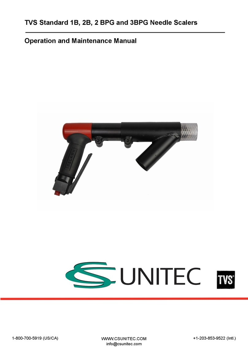 Unitec TVS Standard 1B Operation and maintenance manual