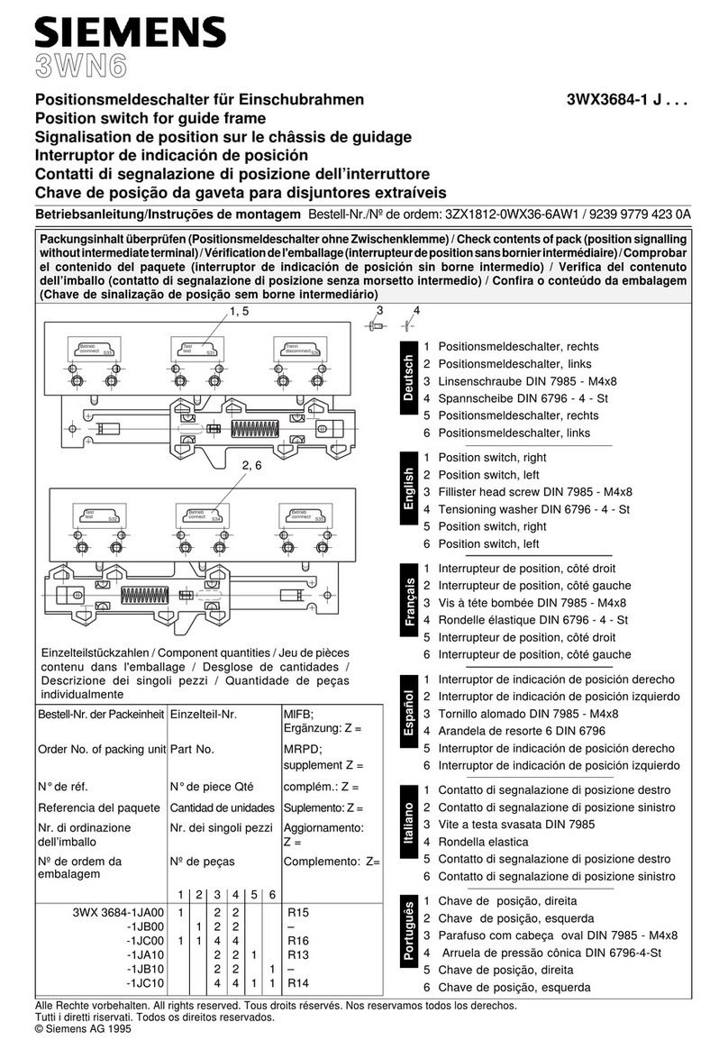 Siemens 3WN6 manual