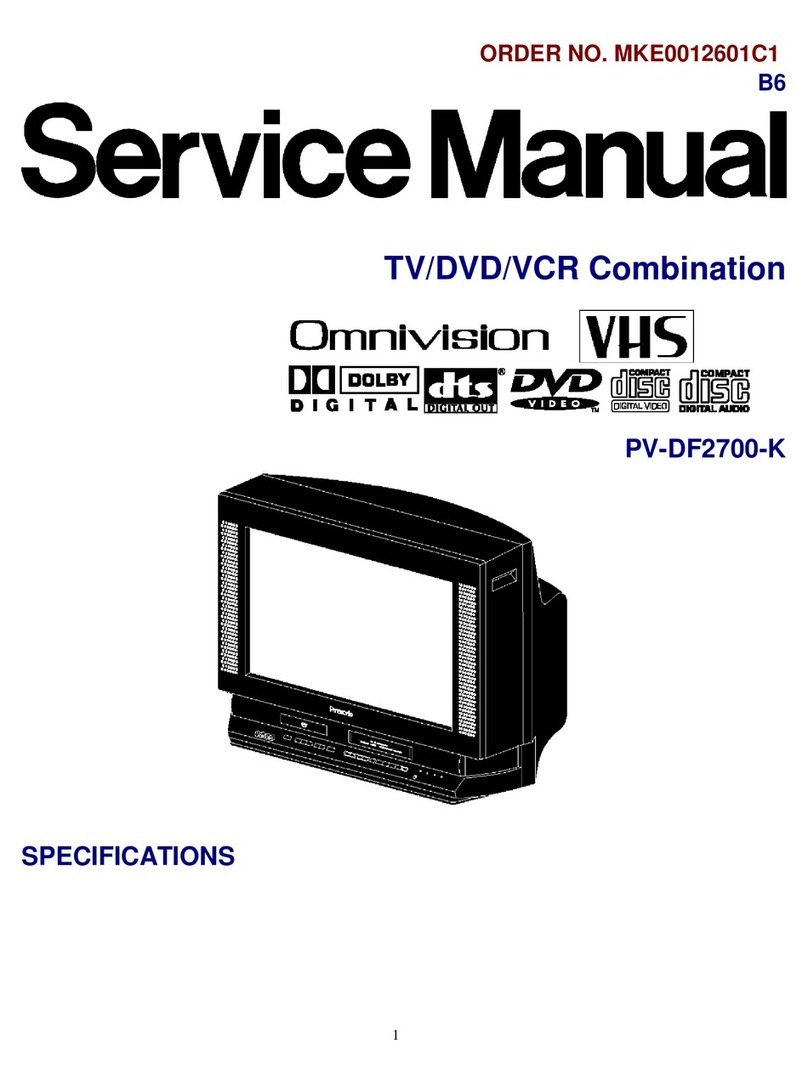 Panasonic PV-DF2700-K User manual Panasonic PV-DF2700-K User manual