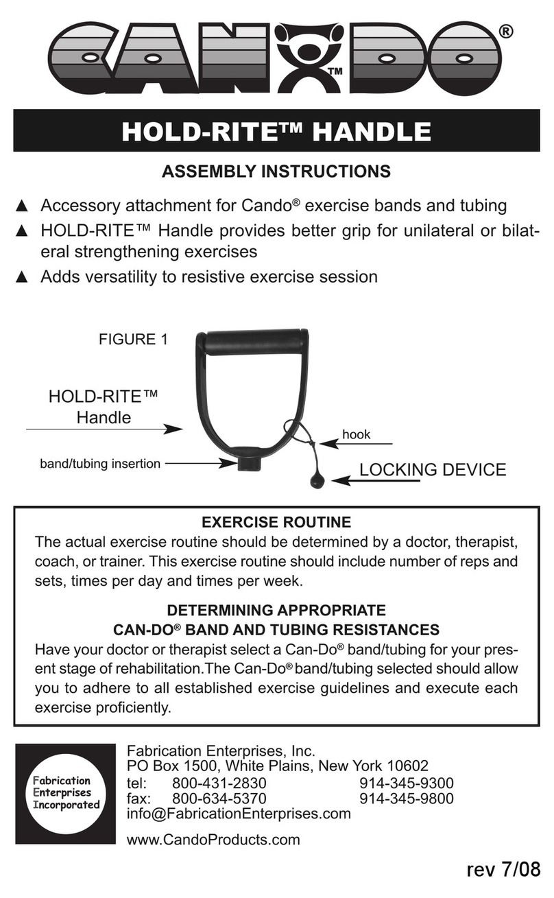 Cando HOLD-RITE Assembly instructions