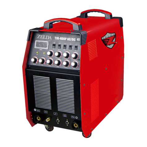 Punair TIG 315P AC/DC owner's manual