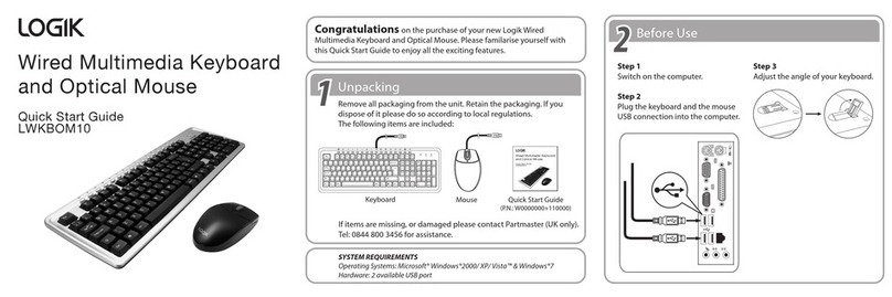Logik LWKBOM10 User manual