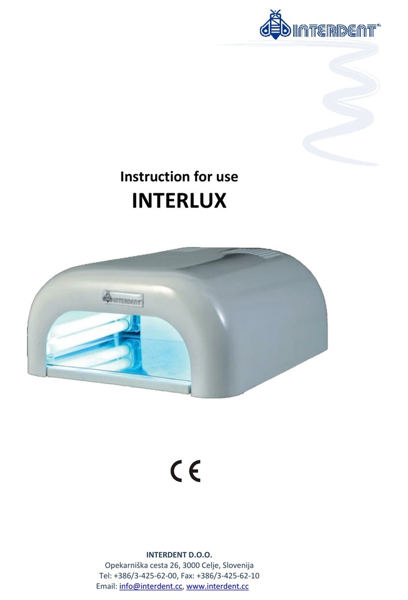 Interdent INTERLUX Instructions for use