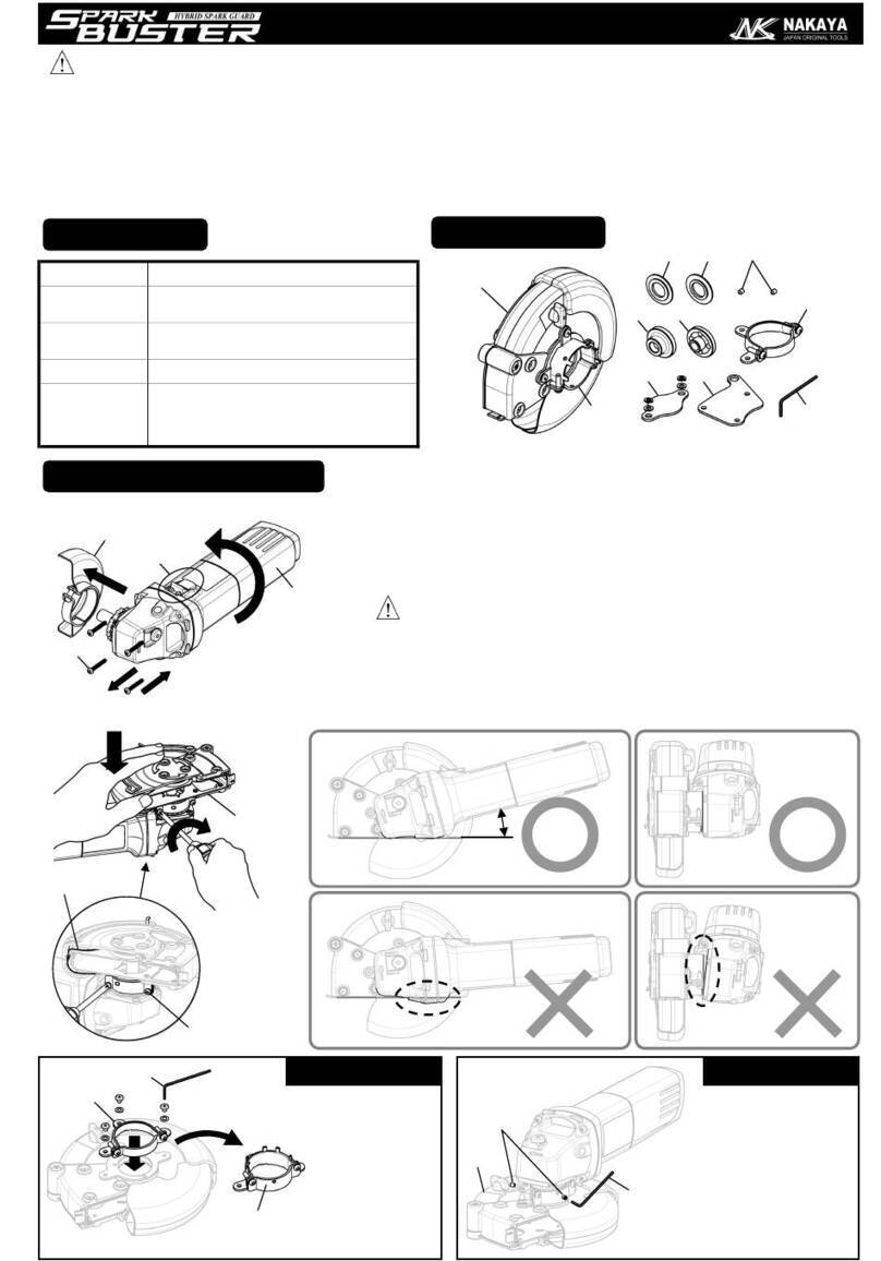 NAKAYA Spark Buster NKS-100 instruction manual