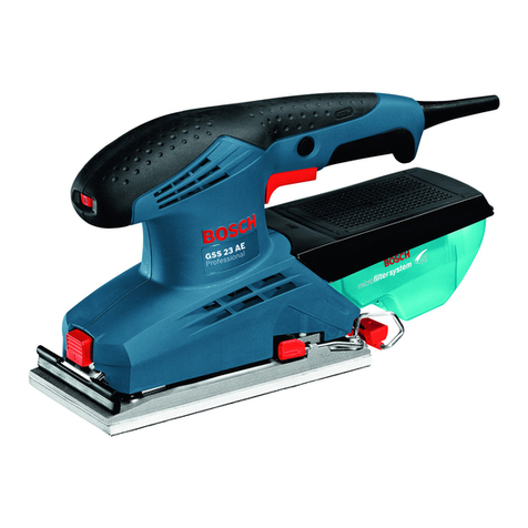 Bosch GSS 23 AE Professional User manual