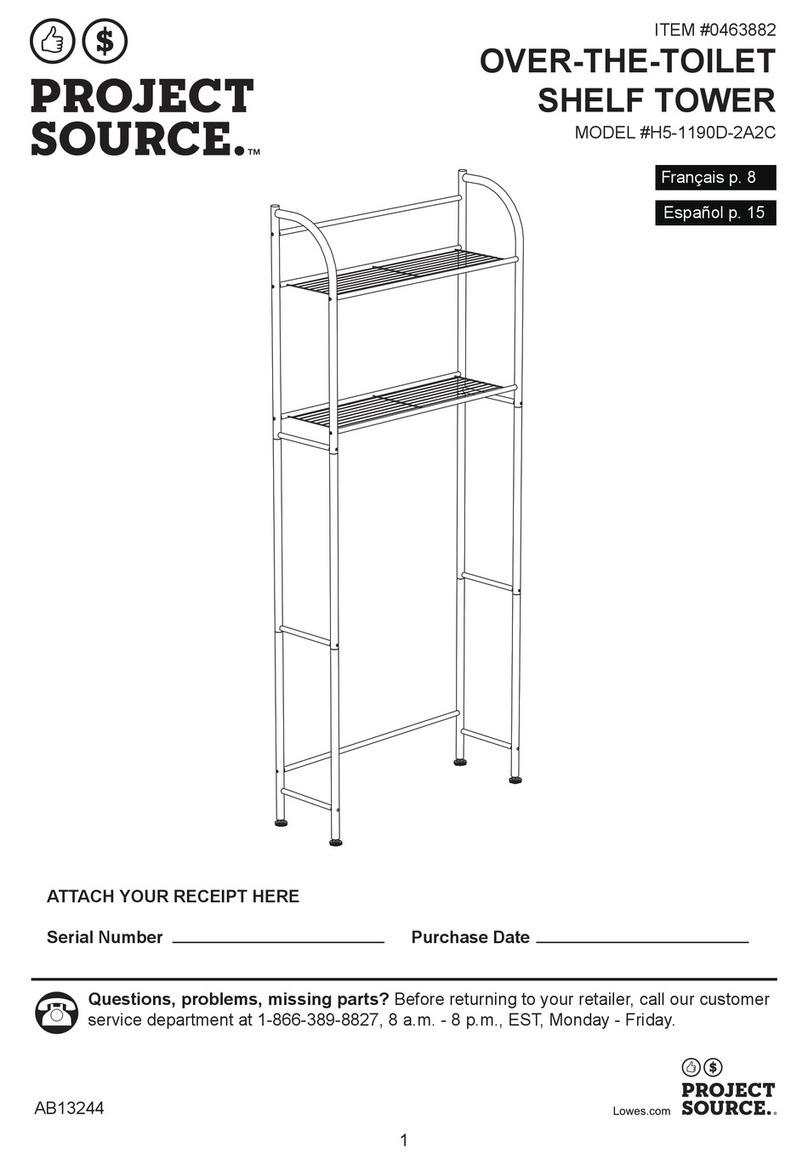 Project Source H5-1190D-2A2C manual