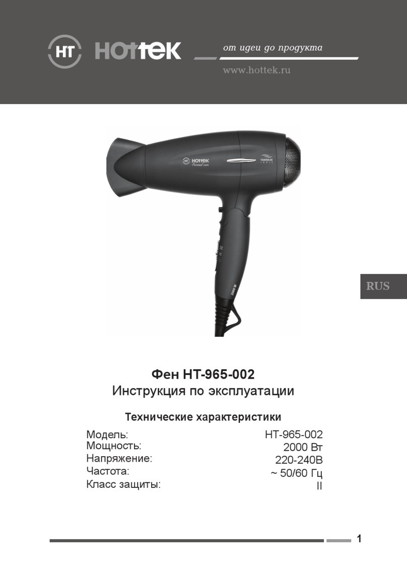 Hottek HT-965-002 User manual
