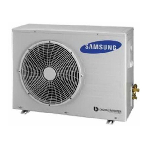 Samsung AC BXADCH Series User manual