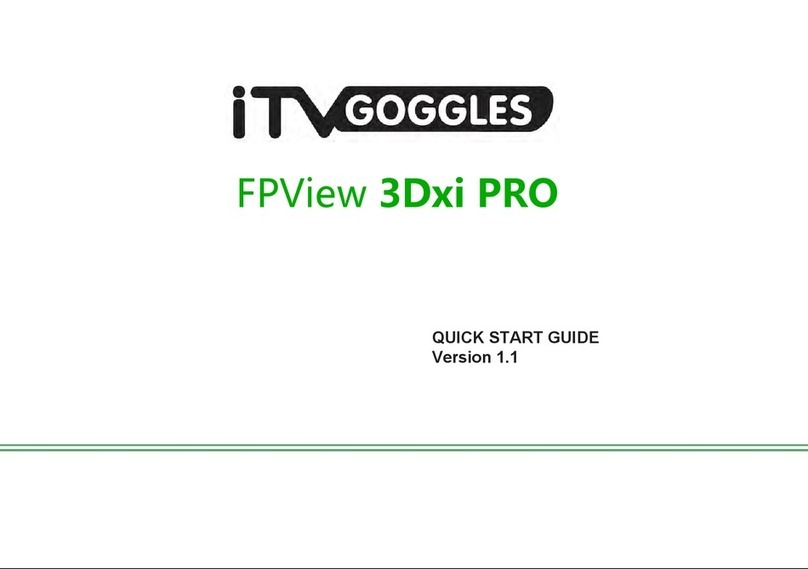 iTVGoggles FPView 3Dxi PRO quick start guide