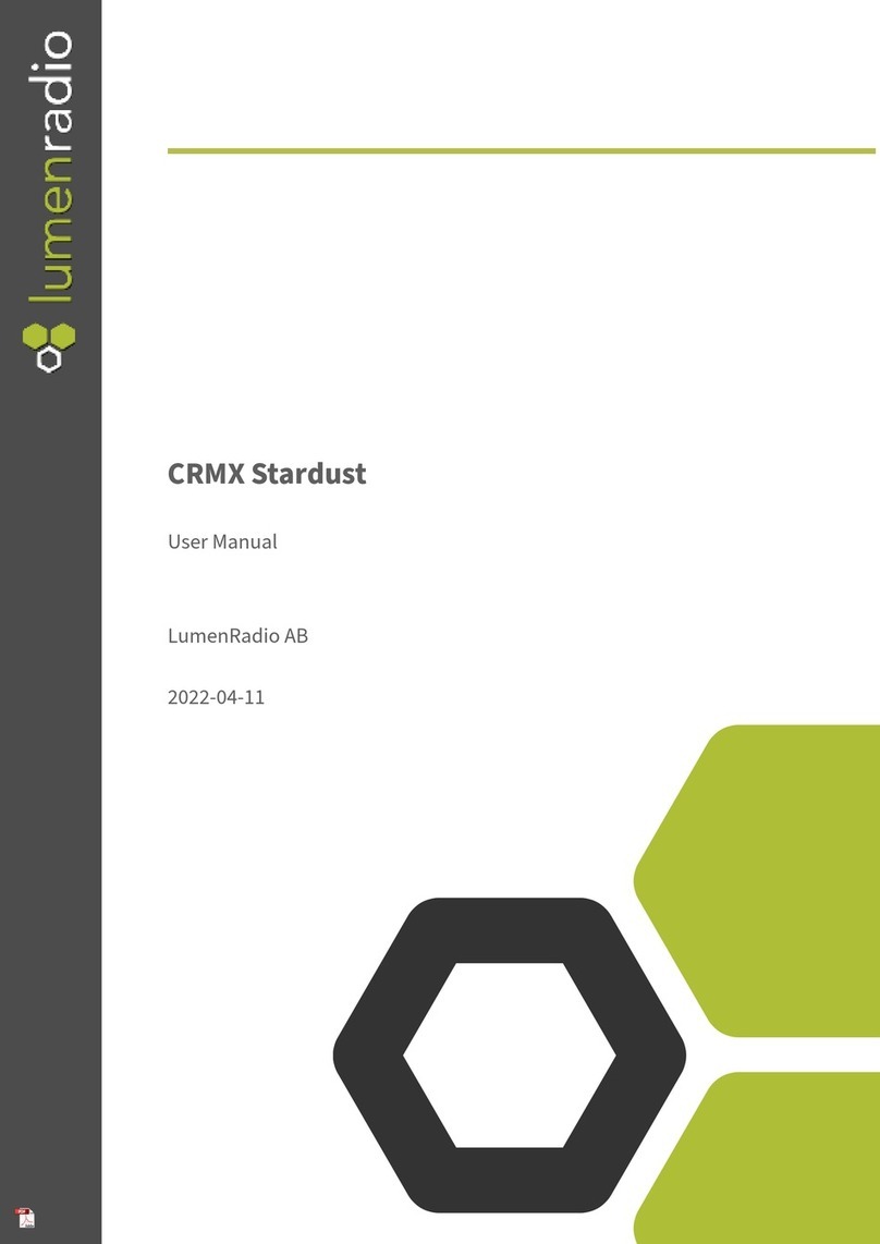 LumenRadio CRMX Stardust user manual