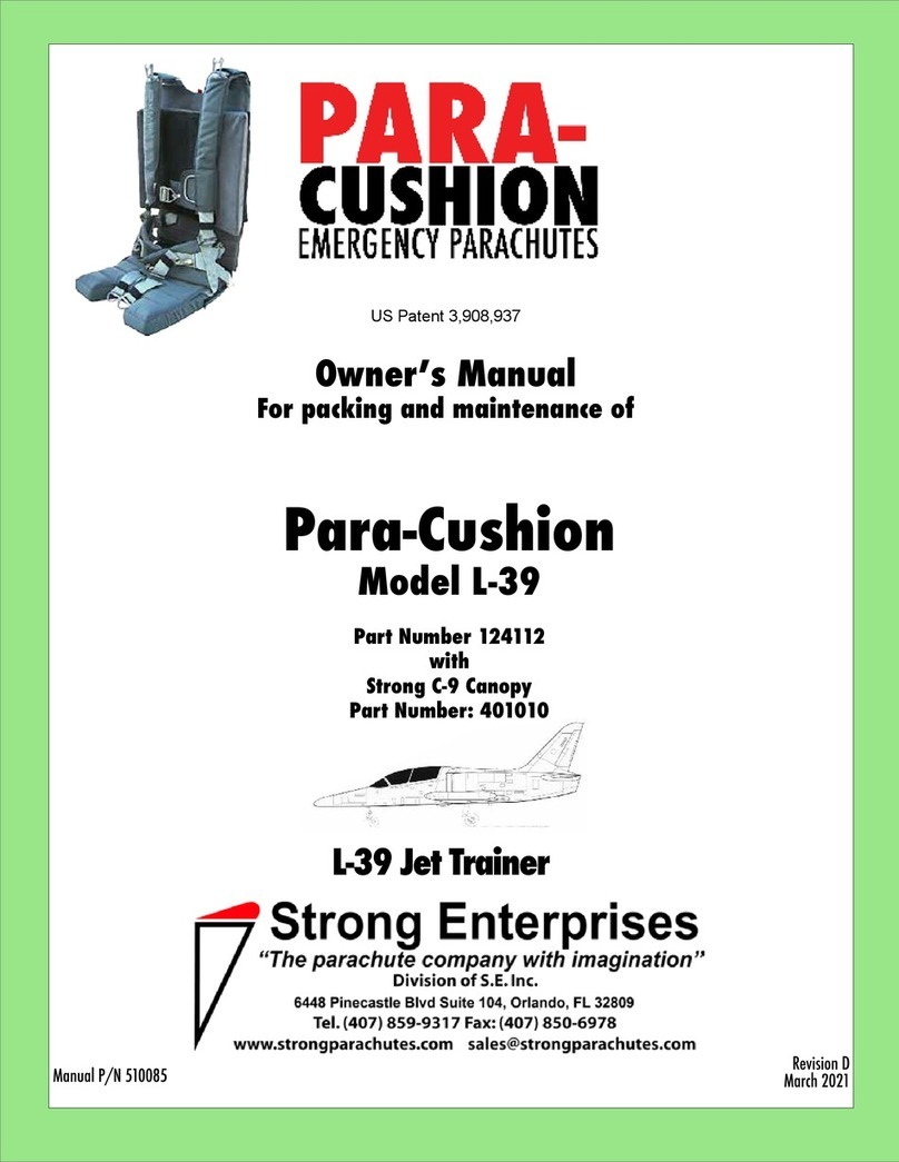 Strong Enterprises Para-Cushion L-39 owner's manual