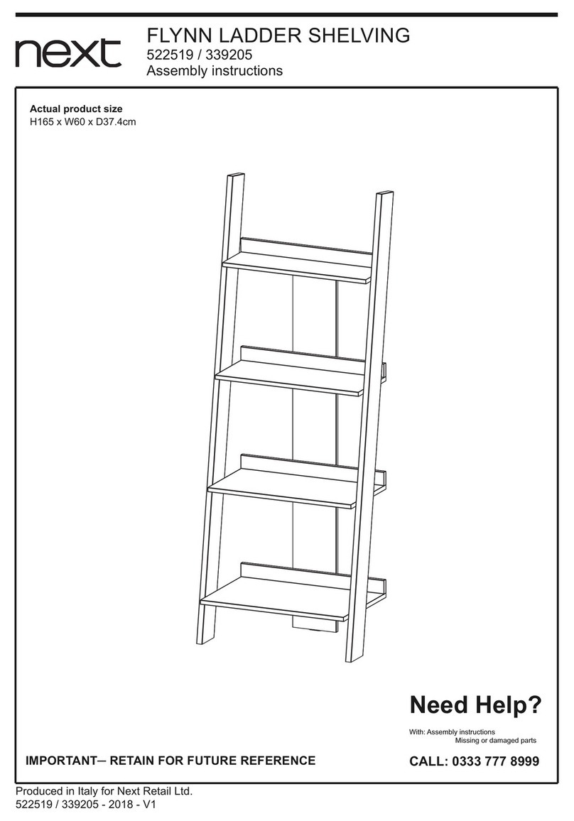 Next 522519 Assembly instructions