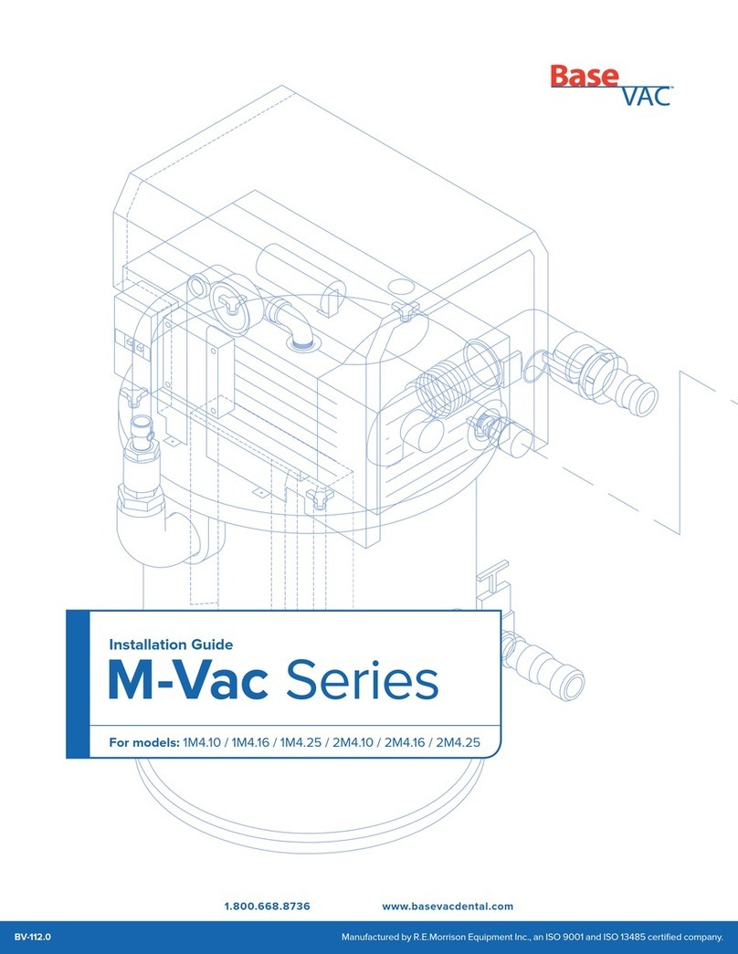 Rem M-Vac Series installation guide